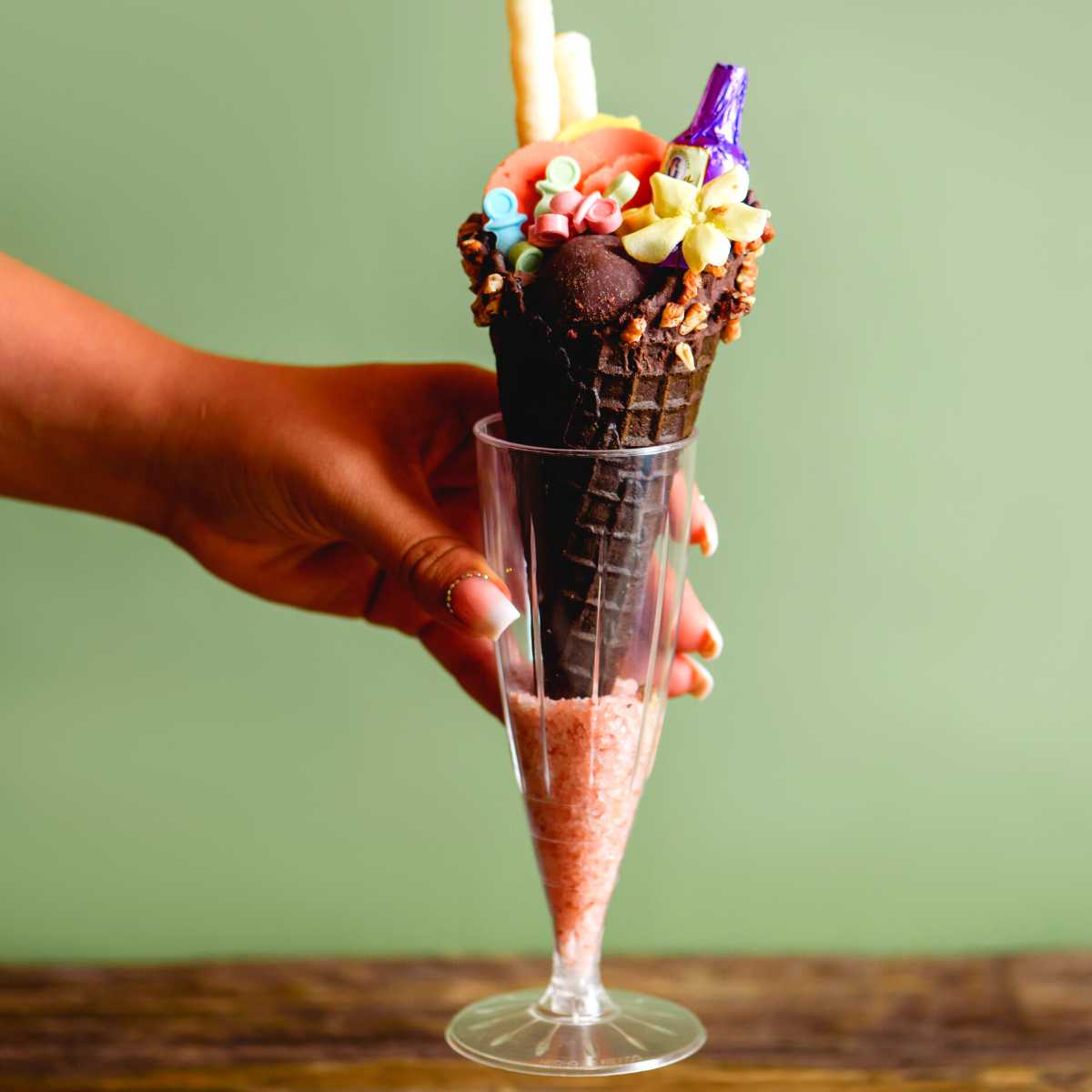 Copa para Postres Champagne Re-utilizable Candy Bar Catering 4.5 Oz IA