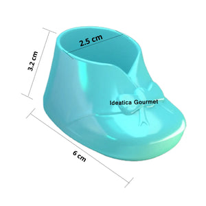 Zapatitos de Bebe para Recuerdos Regalo y Decoracion Plastico  (12 pzas /  60 pzas) IA