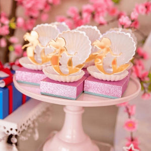 Conchitas Blancas para Recuerdos, Regalos y Decoración 50 pzas IA