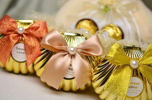 Conchitas Blancas para Recuerdos, Regalos y Decoración 50 pzas IA