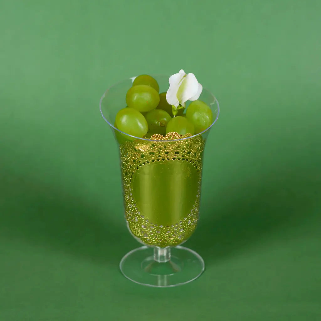 Copa Alcatraz para Postres o Bebidas Re-utilizable Candy Bar Catering 9.5 Oz PT