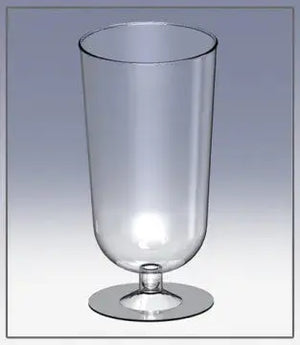 Copa Cooler Natural 12 Oz para Postres Re-utilizable Candy Bar Catering 100 pzas PT