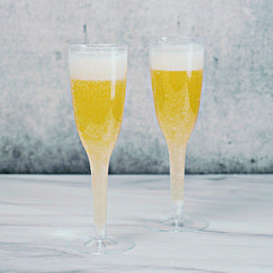 Copa Flauta Corta para Postres o Bebidas Flauta Re-utilizable Candy Bar Catering 6 Oz 60 pzas PLASTHO