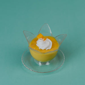 Copa Flor para Postres Chica con Base Re-utilizable Candy Bar Catering 2.5 Oz 120 pzas IA