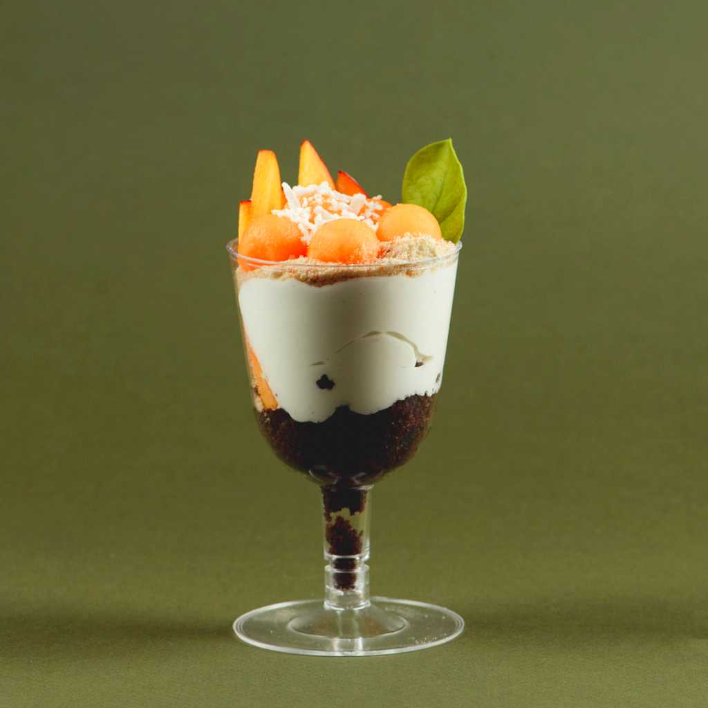 Copa Vino Corta para Postres y Bebidas Re-utilizable Candy Bar Catering 2.5 Oz PT