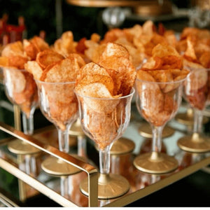 Copa Vino para Bebidas o Postres Re-utilizable Candy Bar Catering 5 Oz 60 pzas IA