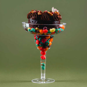 Copa para Bebidas o Postres Margarita Re-utilizable Candy Bar Catering 12.5 Oz PT