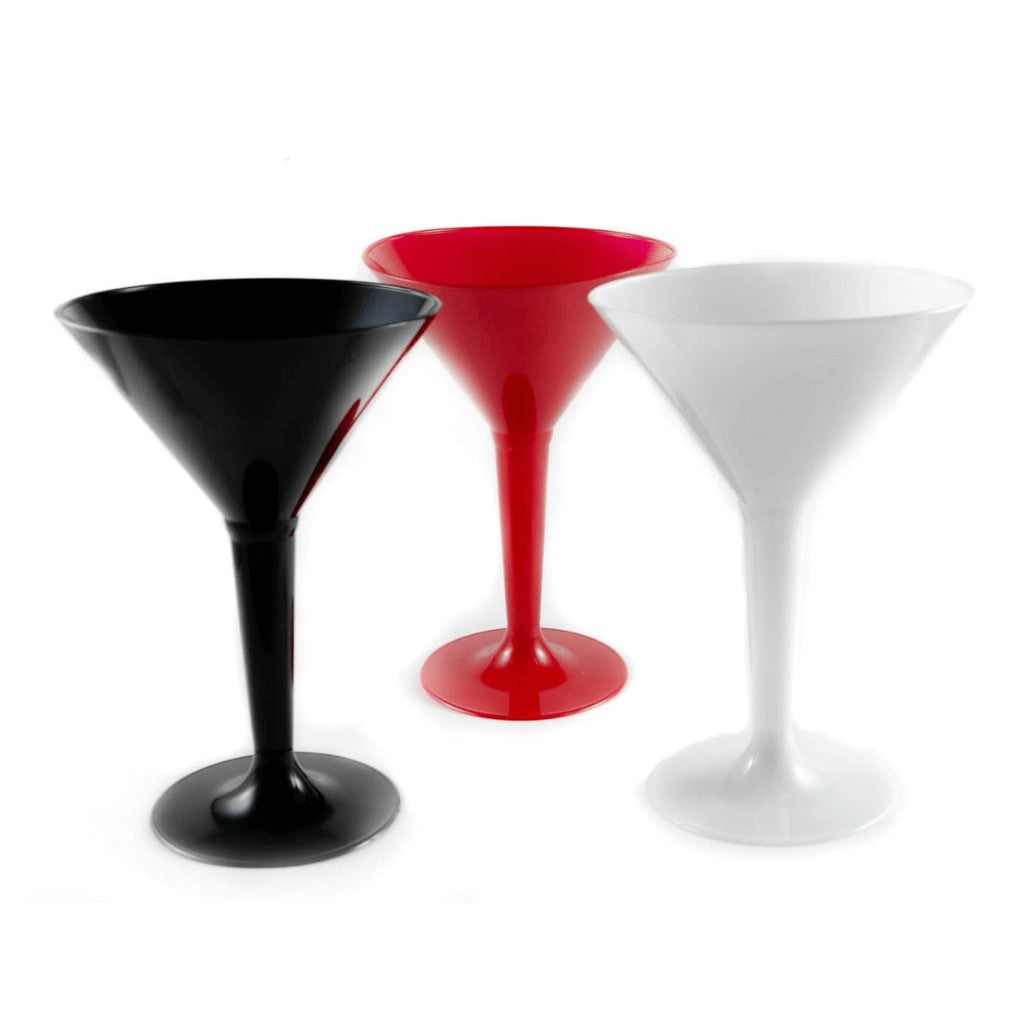 Copa para Postres o Bebidas Martini Re-utilizable Candy Bar Catering 5.5 Oz 60 pzas IA