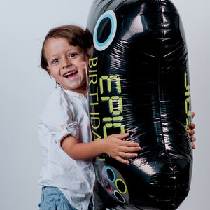 Globo Metalico de Control Videojuegos Grande para Fiestas y Cumpleaños 28 / 71 cm 1 pza ANAGRAM