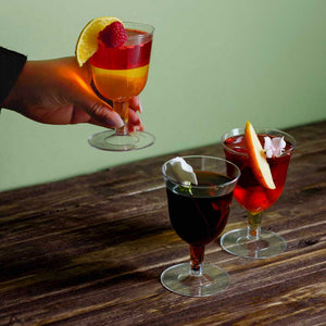 Mini Copa para Bebidas o Postres Tulipan Re-utilizable Candy Bar Catering 5 Oz PT