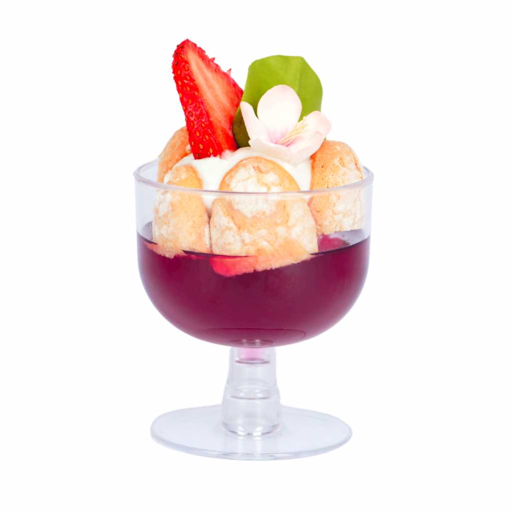 Mini Copa para Postres Brandy Re-utilizable Candy Bar Catering 2.5 Oz IA