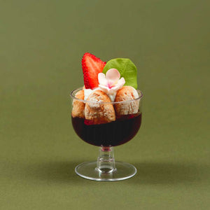 Mini Copa para Postres Brandy Re-utilizable Candy Bar Catering 2.5 Oz IA