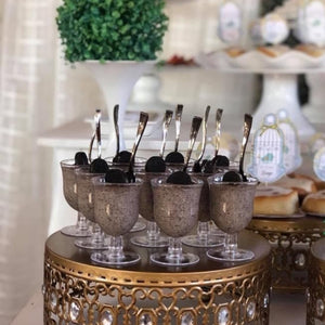 Mini Copa para Postres Vino Re-utilizable Candy Bar Catering 2.5 Oz 100 pzas IA