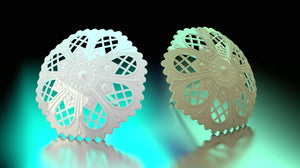 Sombrillita Blanca para Recuerdos, Regalo y Decoración 50 pzas IA