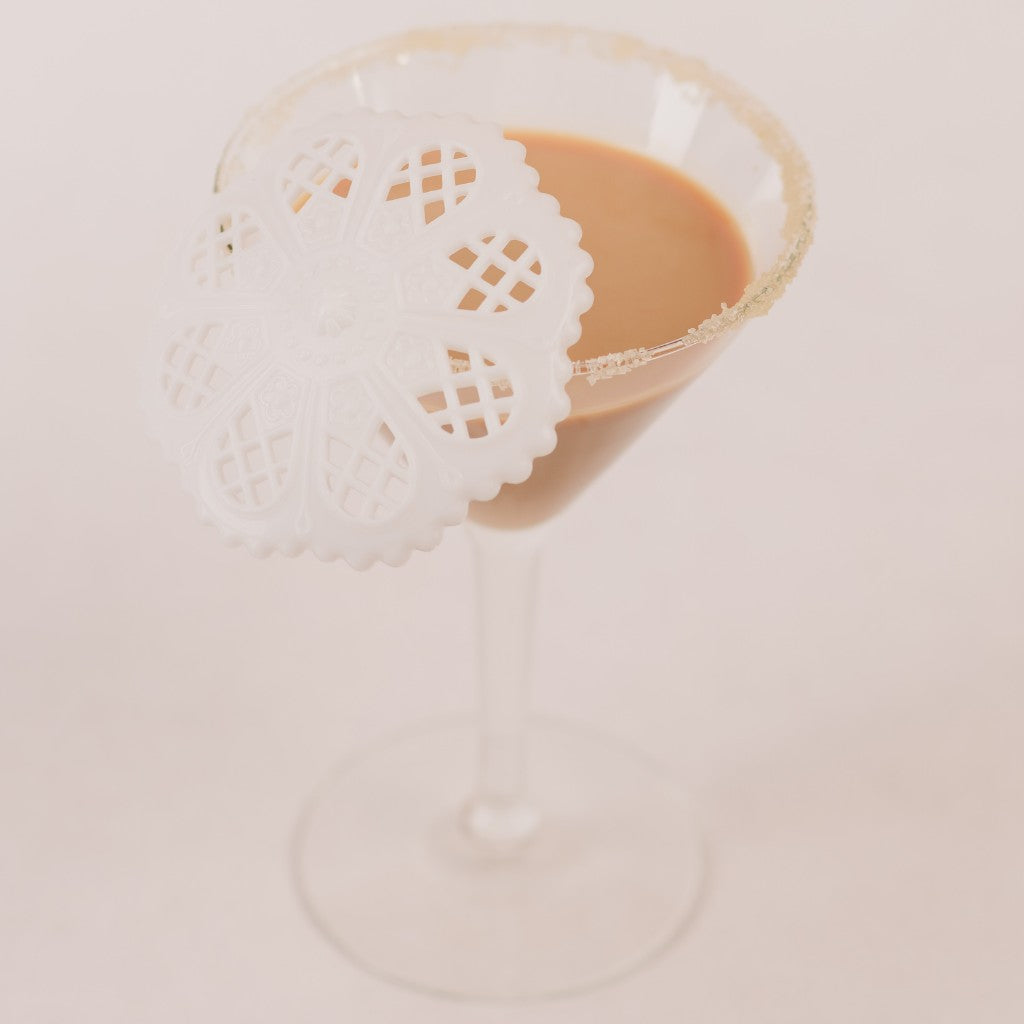 Sombrillita Blanca para Recuerdos, Regalo y Decoracion 50 pzas IA