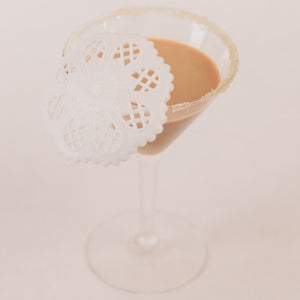 Sombrillita Blanca para Recuerdos, Regalo y Decoracion 50 pzas IA