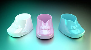 Zapatitos de Bebe para Recuerdos, Regalo y Decoración 60 pzas IA