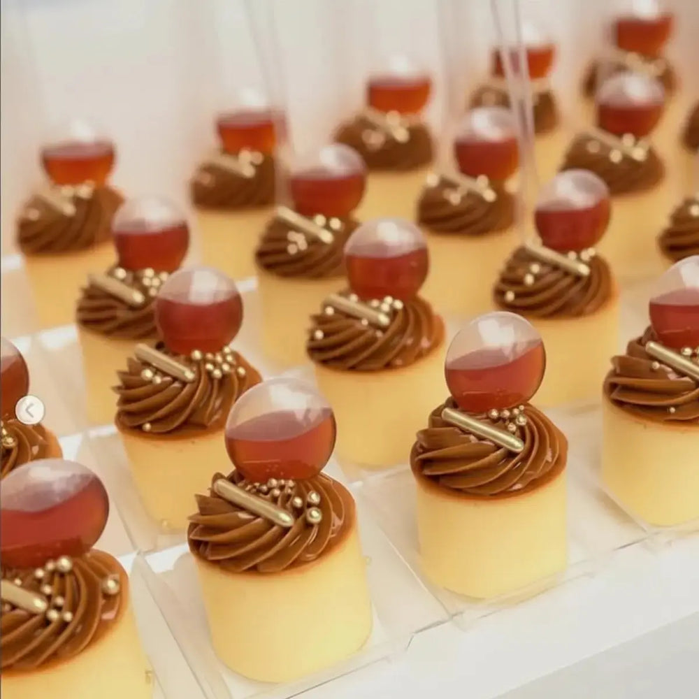 Mini postres para eventos: cómo lograr una presentación elegante que s ...