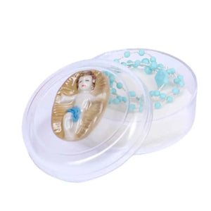 Caja Redonda Lisa Chica Acrilico Para Dulces, Regalo, Recuerdo y Decoracion 20 pzas. IA