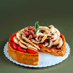 Charola Blonda Chica Para Pasteles, Canapes o Postres Re-utilizable Plastico Catering 50 pzas IA