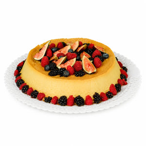 Charola Blonda Grande para Pasteles Postres y Catering Acrilico - 50 pzas