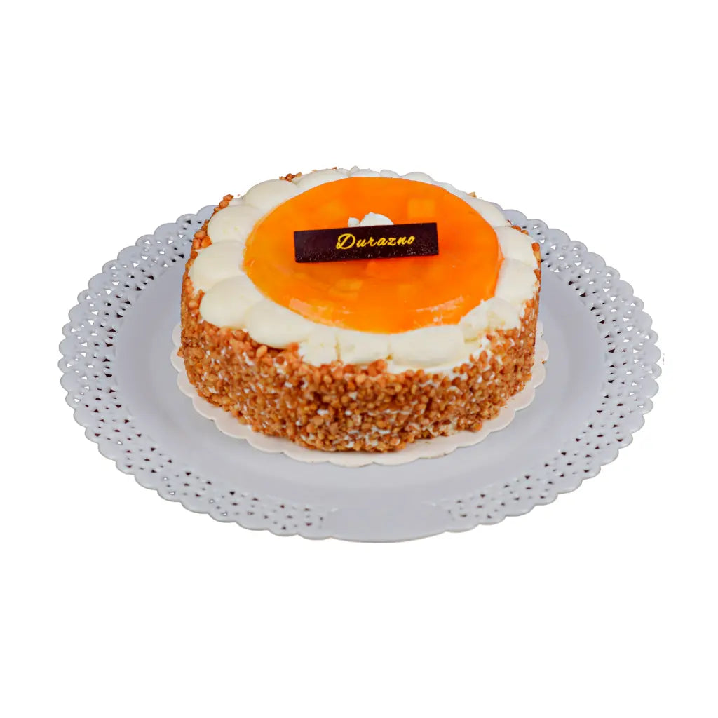 Charola Blonda Mediana Para Pasteles Postres y Catering Plastico - 50 pzas
