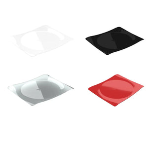 Charola Pastel Grande Re-utilizable Plastico Catering 3 pzas