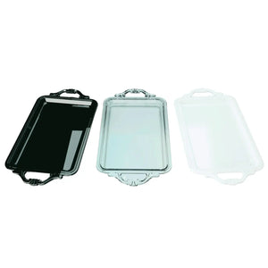 Charolita Canapes para Postres Rectangular Re-utilizable Plastico Catering -  ( 12 Pzas / 120 Pzas ) IA