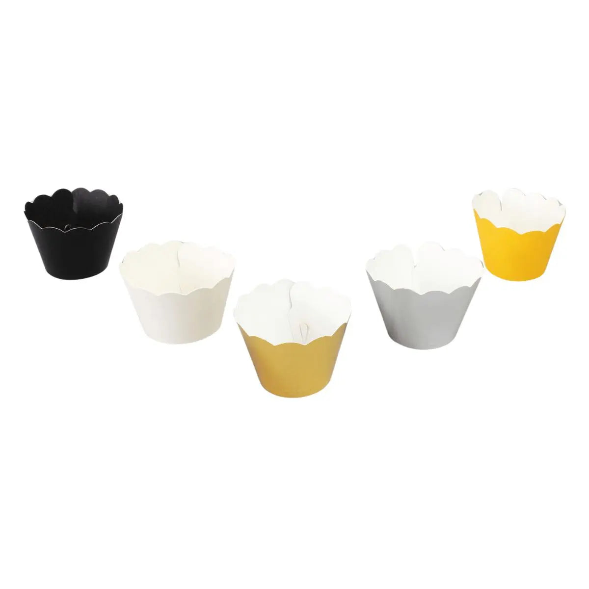 Cintillo para Cupcake de Carton Laminado Armable Decoracion Catering 50 pzas RP
