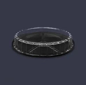 Contenedor con Tapa para Botanero o Alimentos Plastico Redondo 5 Divisiones  - ( 10 Pzas / 50 Pzas ) IN