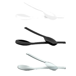 Cuchara Pastelera para Postres Re-utilizable Plastico Catering ( 50 Pzas / 200 Pzas ) IA