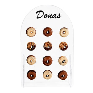 Demostrador para Donas de Acrilico Catering - 12 Hoyos