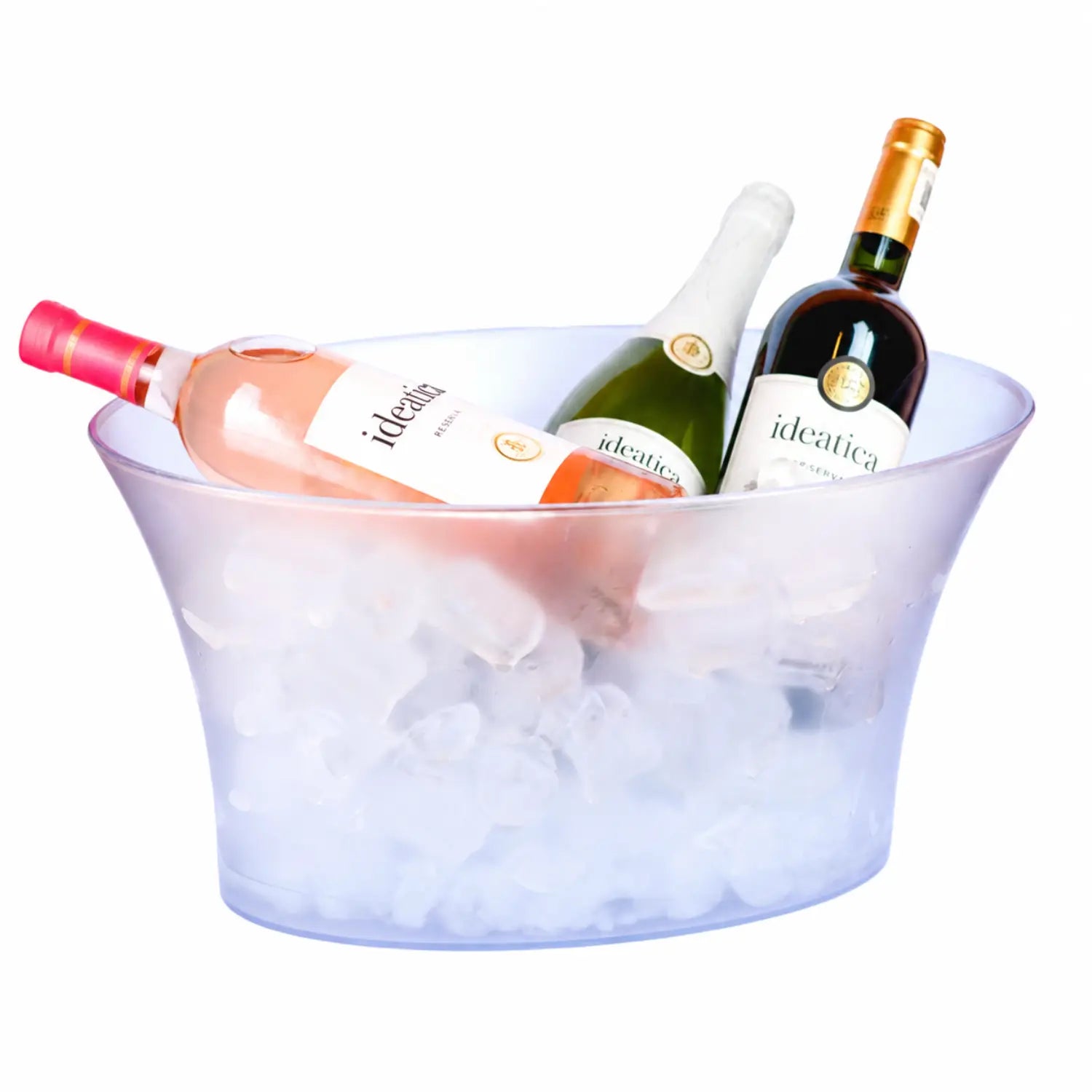 Hielera Grande para Botellas Acrilico Eventos y Catering