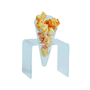 Juego de Porta Conos Postres y Catering Acrilico - 6 pzas