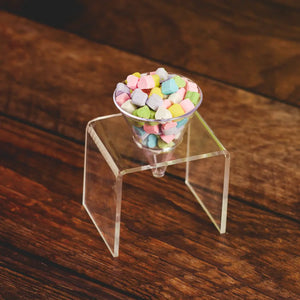 Juego de Porta Conos Postres y Catering Acrilico - 6 pzas