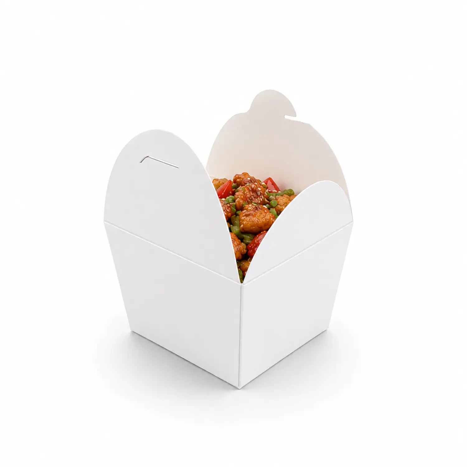 Mini Caja Estilo Sushi de Carton Laminado Armable para Dulces Degustaciones y Catering 25 pzas