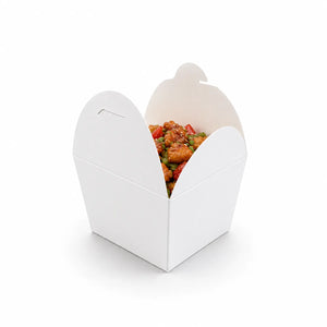 Mini Caja Estilo Sushi de Carton Laminado Armable para Dulces Degustaciones y Catering 25 pzas