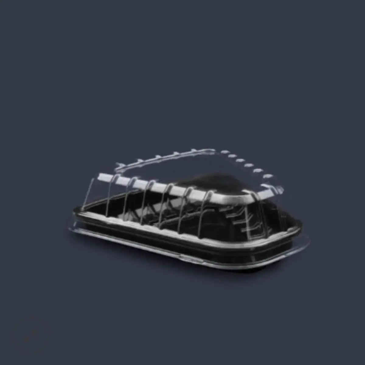 Mini Contenedor para Pastel Plástico Triangular  -  IN