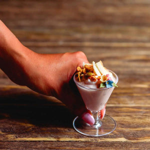 Mini Copa para Postres Degustación Re-utilizable Plastico Catering - 1 Oz / 30 ml ( 20 Pzas / 100 Pzas ) IA