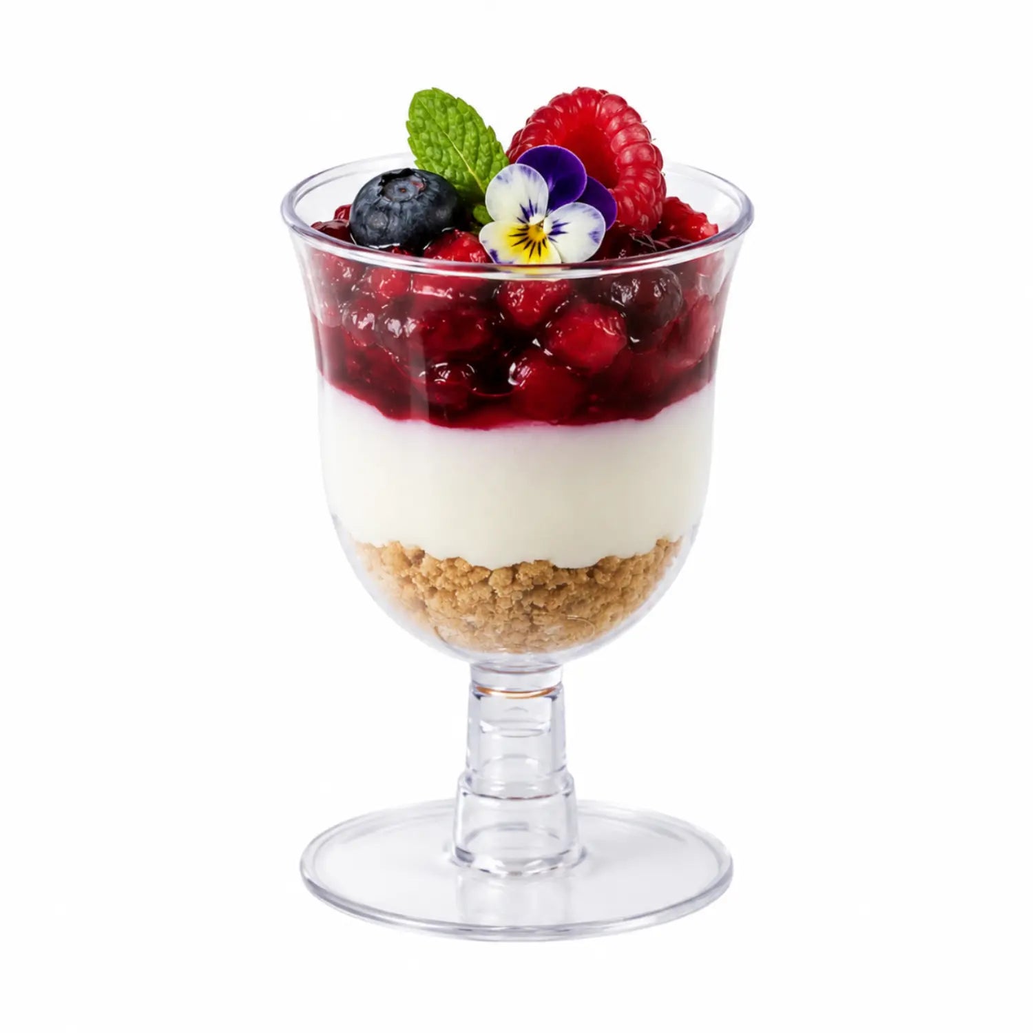 Mini Copa Vino 2.5 Oz para Postres y Catering - 20 Pzas y 100 Pzas