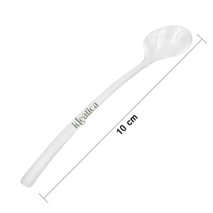 Mini Cucharita para Postres Re-utilizable Plastico Catering 200 pzas IA