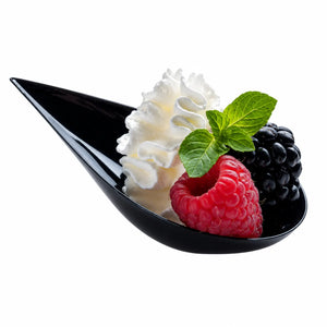 Mini Platito Gota para Canapes Postres y Catering - 20 Pzas y 100 Pzas