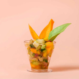 Mini Vasito Shot para Postres Re-utilizable Plastico Catering - 3 Oz / 89 ml ( 10 Pzas / 100 Pzas ) IA