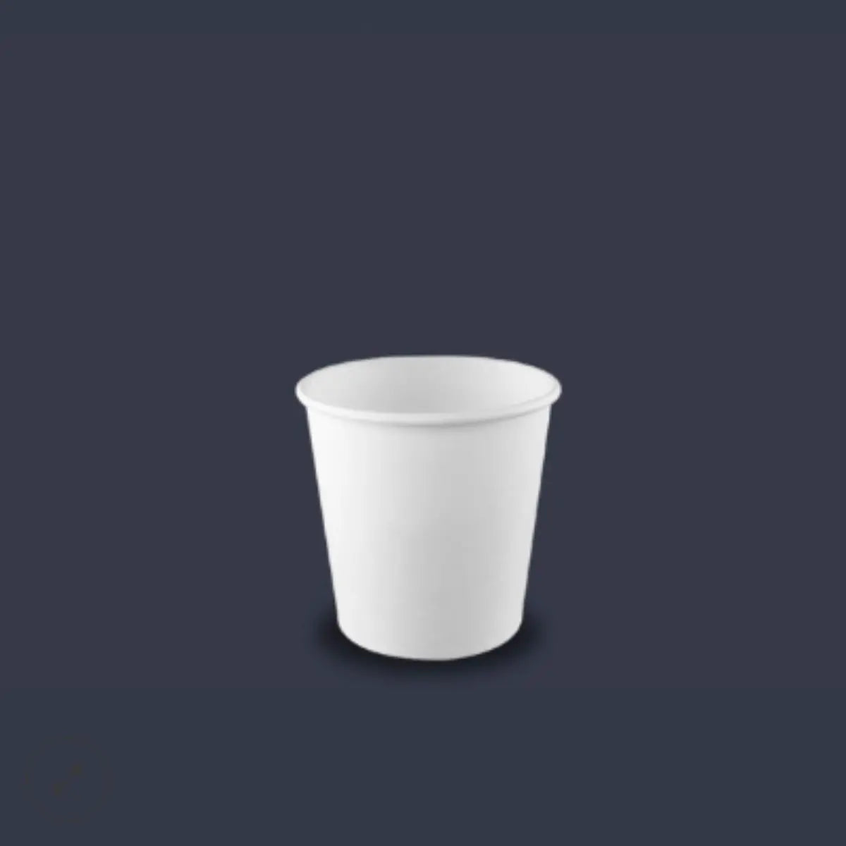 Mini Vaso Biodegradable Compostable Para Bebidas o Café Expresso de Cartón Blanco Catering 4 Oz / 118 ml - ( 50 Pzas / 200 Pzas ) IN