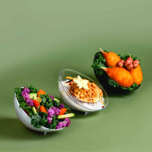 Nidos para Canapes o Postres Re-utilizable Plastico Catering -  ( 10 Pzas / 50 Pzas ) IA