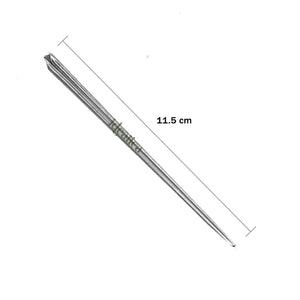 Palillo o Pincho Prisma para Botana o Postres Re-utilizable Plastico Catering 100 pzas IA