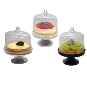 Pedestal Cúpula Grande para Cupcakes y Postres Re-utilizable Plastico Catering -  ( 6 Pzas / 102 Pzas ) IA