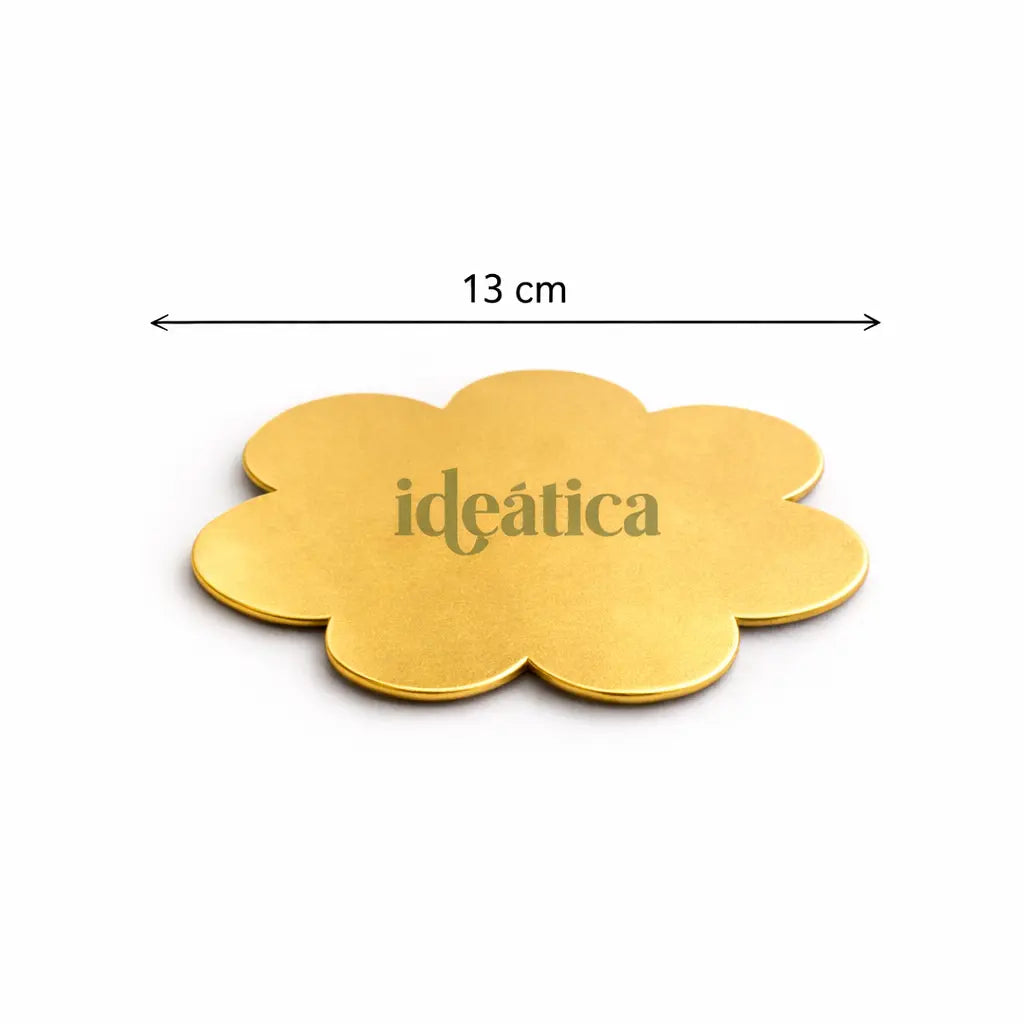 Platito Charolita o Base Flor con Asa de Carton Laminado para Canapes o Postres Catering 50 pzas RP