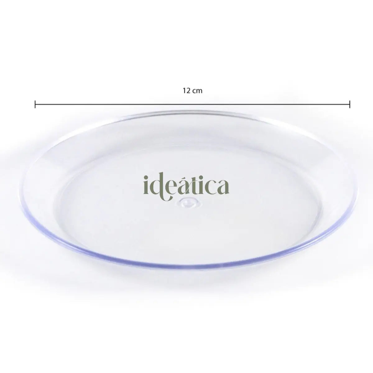 Plato Pastelero para Postres Redondo Re-utilizable Candy Bar Catering IA