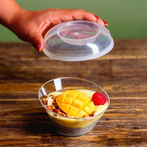 Tapa Dura para Tazon Trunco Plastico Catering (Los tazones se venden por separado) IA